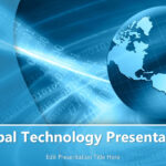 Global Technology Powerpoint Template – Powerpoint Templates With Regard To Powerpoint Templates For Technology Presentations