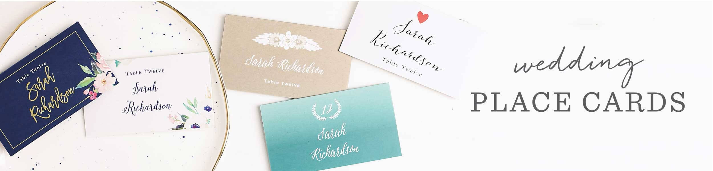 Good Eats Place Cards In Table Name Cards Template Free