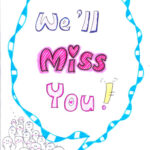 Goodbye Card Clipart With Regard To Goodbye Card Template