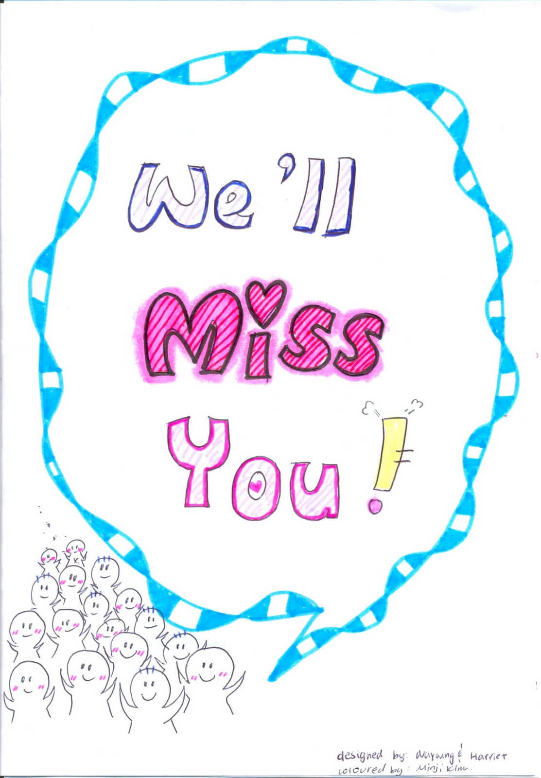 Goodbye Card Clipart With Regard To Goodbye Card Template