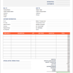Google Docs Invoice Template | Docs & Sheets | Invoice Simple Pertaining To Credit Card Bill Template