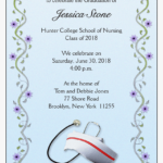 Graduation Party Invitation – Sample Invitation Card For Intended For Reunion Invitation Card Templates