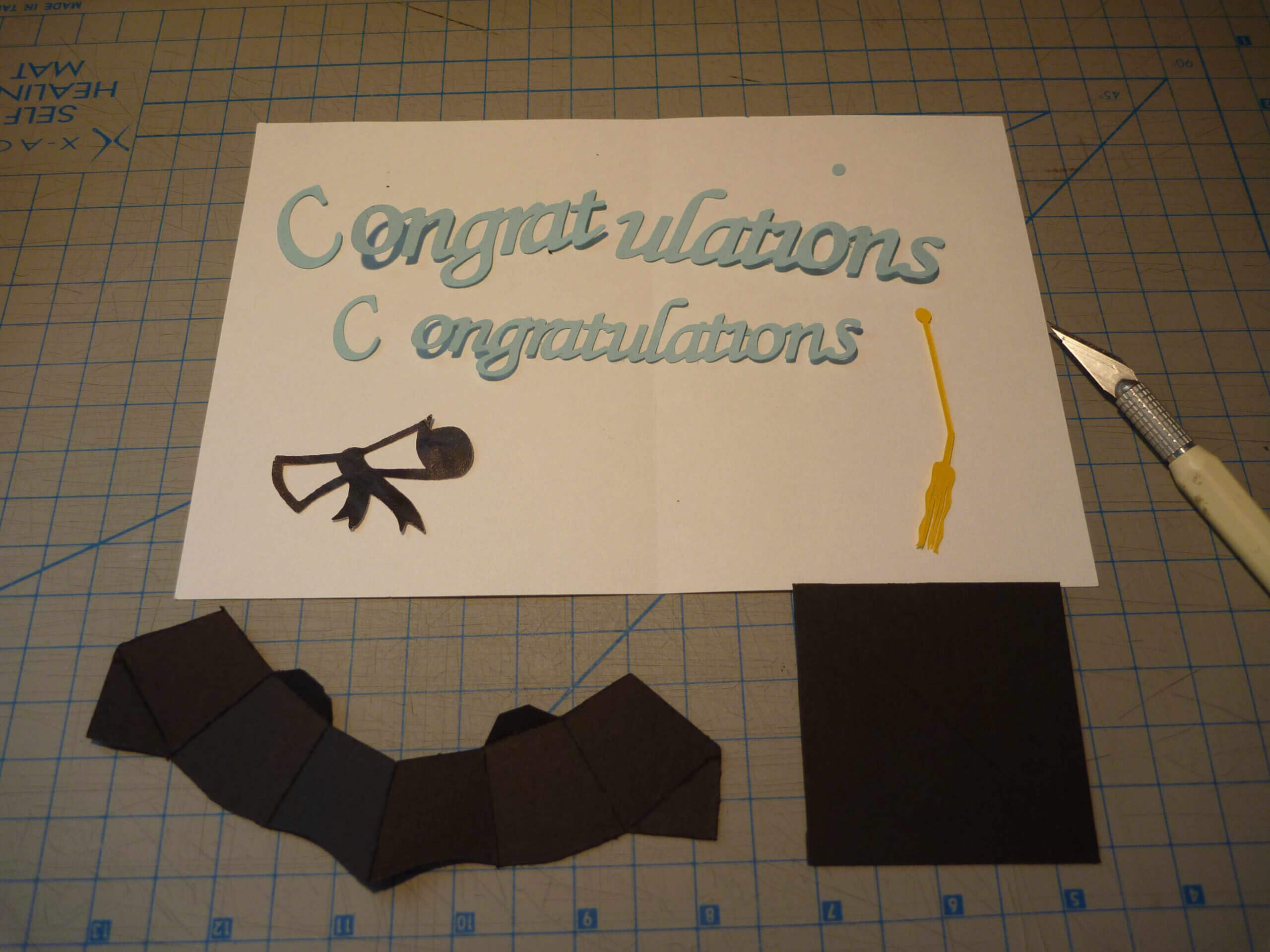 Graduation Pop Up Card: 3D Cap Tutorial - Creative Pop Up Cards Pertaining To Graduation Pop Up Card Template
