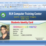 Graphic Tutorial On Twitter: "#idcarddesign #identitycard For Id Card Template For Microsoft Word