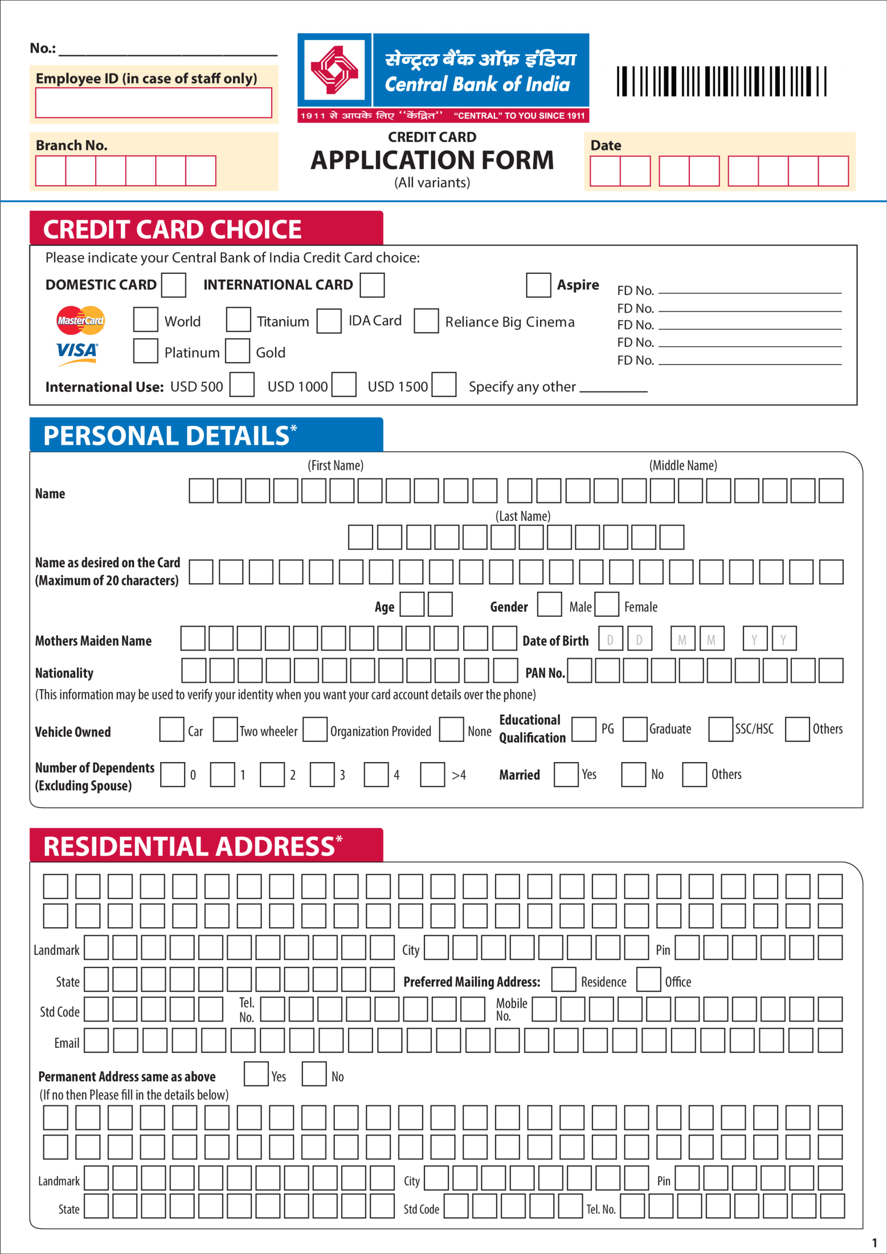 Gratis Credit Card Application Form With Regard To Order Form With Credit Card Template