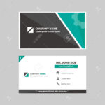 Green And Black Multipurpose Business Profile Card Template Flat Design For  Company Advertising Introduce Marketing Recruitment In Advertising Card Template
