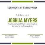 Green Simple Workshop Certificate – Templatescanva Regarding Workshop Certificate Template