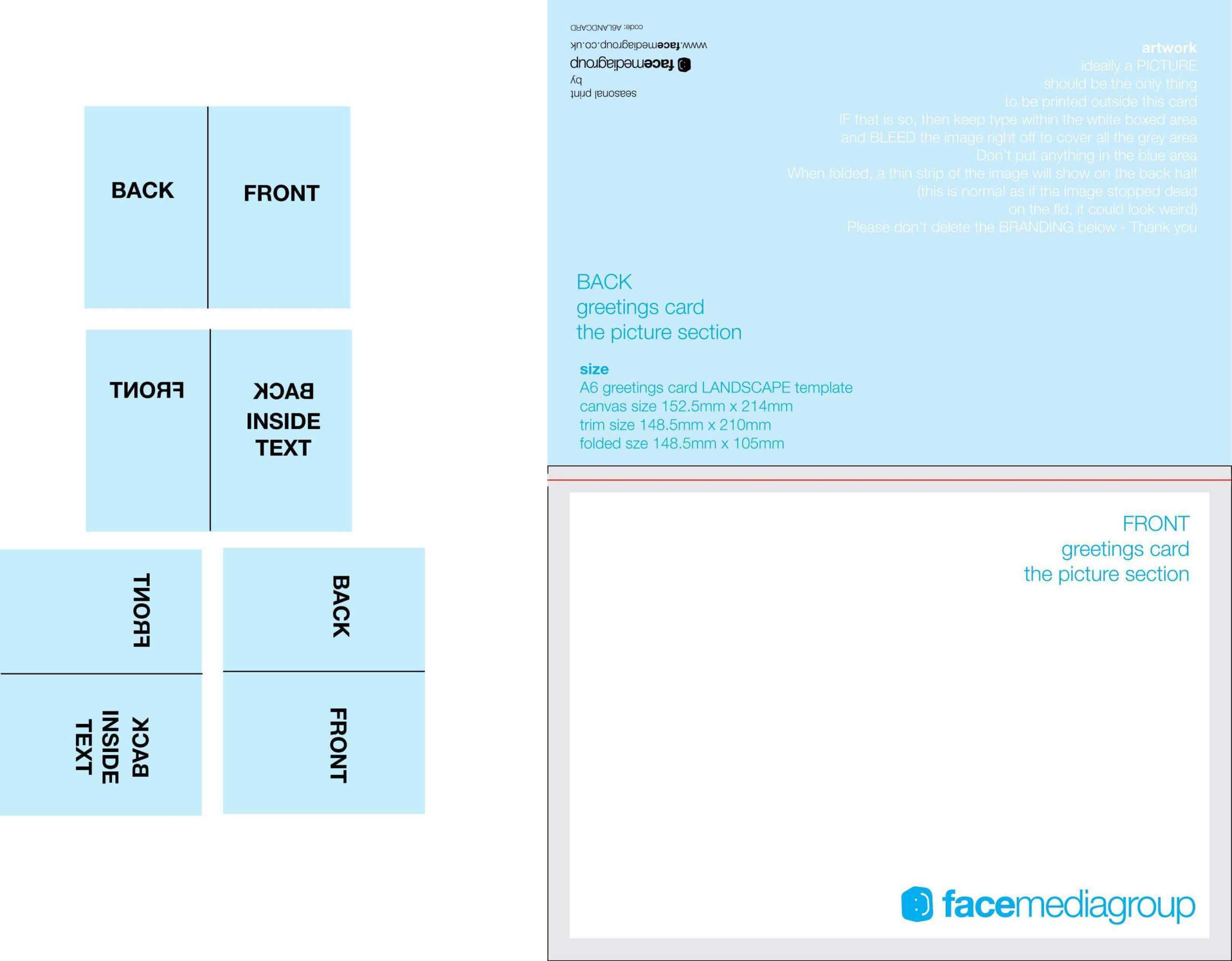 Greeting Card Format For Word – Cards Design Templates Within Greeting Card Layout Templates