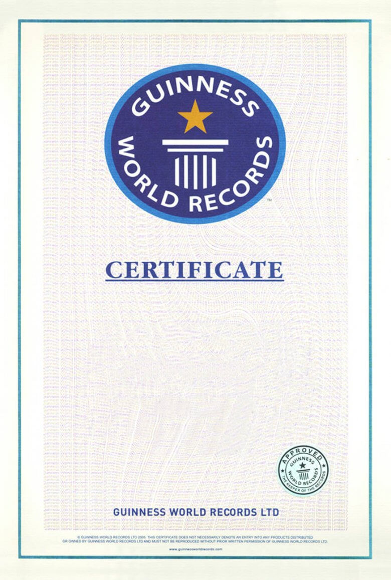 Guinness World Record Certificate Template World Records – Diff With Guinness World Record Certificate Template