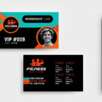 Gym / Fitness Membership Card Template In Psd, Ai & Vector Throughout Gym Membership Card Template