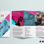 Gym Tri Fold Brochure Template With Training Brochure Template