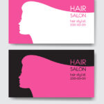 Hair Salon Business Card Templates With Beautiful With Hairdresser Business Card Templates Free