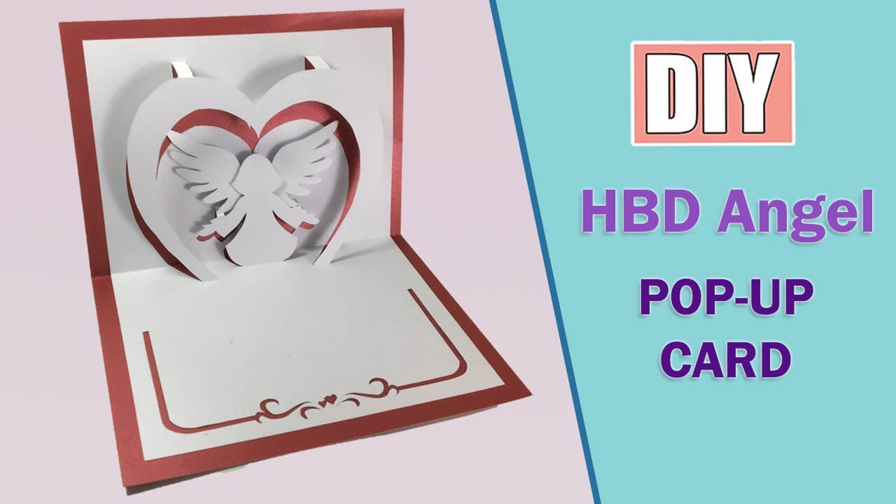Happy Birthday Card #5 / Anniversary Card / Greeting Card – Pop Up Card  Tutorial Throughout Diy Pop Up Cards Templates