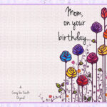 Happy Birthday Card – Corey Van Zandt Within Mom Birthday Card Template