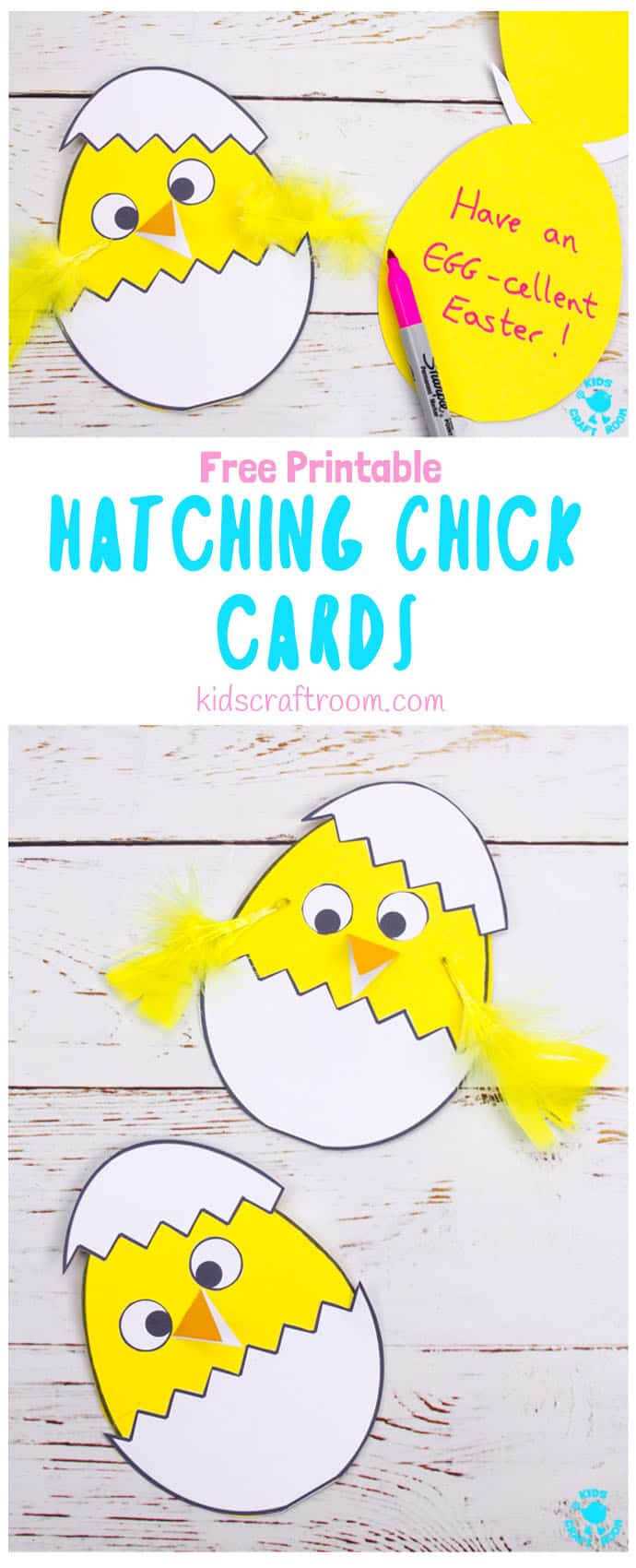 Hatching Chick Easter Card Craft – Kids Craft Room For Easter Chick Card Template