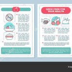 Healthy Nutrition Brochure Template Layout Dieting Program For Nutrition Brochure Template