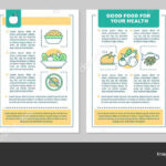 Healthy Nutrition Brochure Template Layout Dieting Program in Nutrition Brochure Template