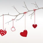 Heart Branch For Valentine Day Background For Powerpoint Within Valentine Powerpoint Templates Free