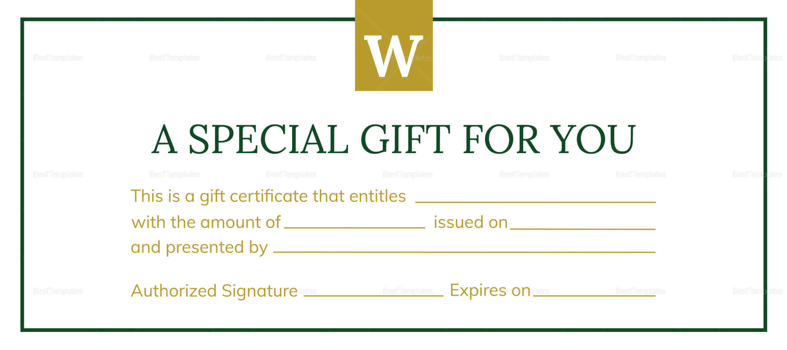 Hotel Gift Certificate Template With Gift Certificate Template Indesign