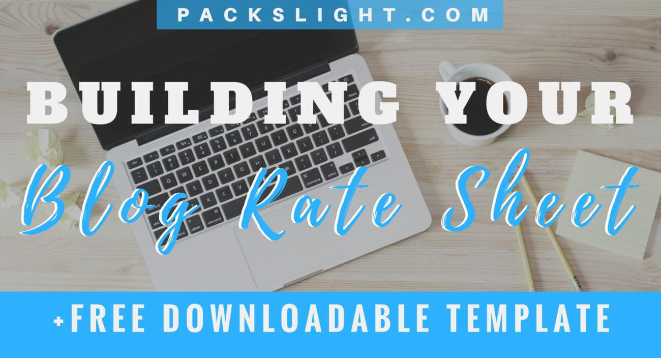 How To Build A Blog Social Media Rate Card (+Free Template Inside Advertising Rate Card Template