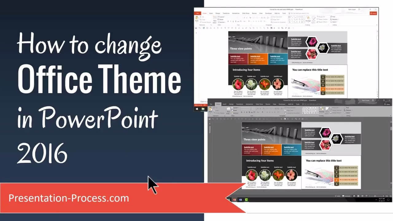 How To Change Office Theme In Powerpoint 2016 Intended For How To Change Powerpoint Template