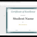 How To Create A Certificate In Google Slides With Regard To Certificate Of Participation Template Ppt