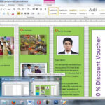 How To Create Brochure Using Microsoft Word Within Few Minutes In Brochure Templates For Word 2007