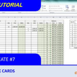 How To Create Simple Stock Card And Calculate Balance With Purchase Price  Variation Regarding Bin Card Template