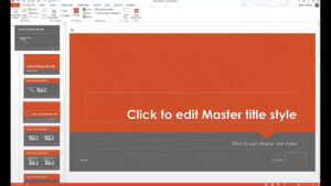 How To Customize Powerpoint Templates intended for How To Edit A Powerpoint Template