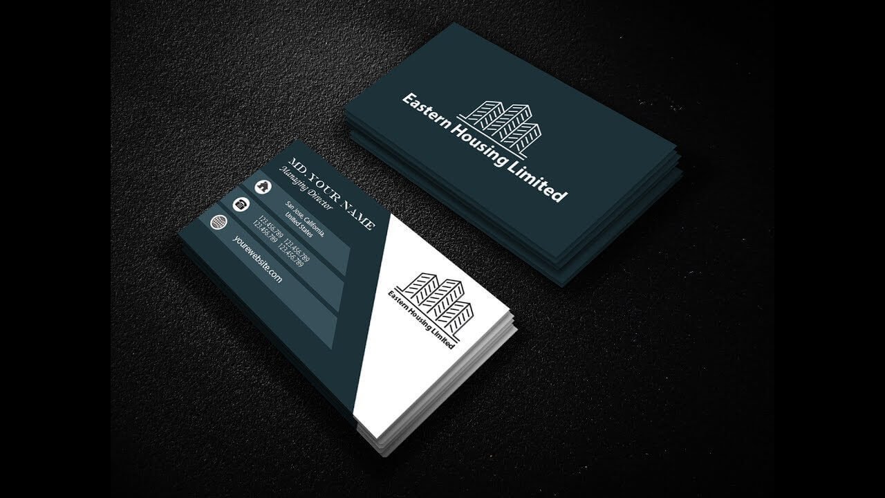 How To Design Real Estate Business Cards In Illustrator 2017 Within Real Estate Business Cards Templates Free
