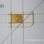How To Easily Convert Or Cut Sim Card To Nano Sim For Iphone With Sim Card Cutter Template