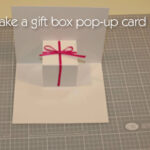 How To Make A Gift Box Pop Up Card For Pop Up Card Box Template