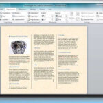 How To Make A Trifold Brochure In Powerpoint – Carlynstudio Inside Free Brochure Templates For Word 2010