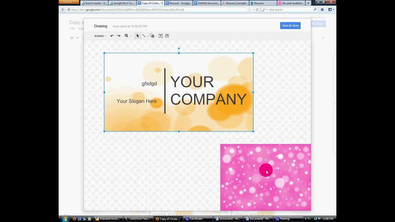 How To Make Buisness Card In Google Docs Or Ms Publisher Throughout Business Card Template For Google Docs