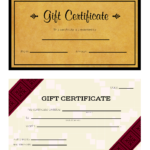 How To Make Gift Certificates For Your Business – Papele Intended For Massage Gift Certificate Template Free Printable