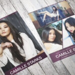 How To Make Your Own Model Comp Card In Photoshop Within Free Model Comp Card Template