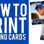 How To Print Custom Trading Cards Tutorial With Baseball Card Template Microsoft Word