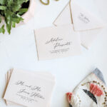How To Print Envelopes The Easy Way | Pipkin Paper Company Inside Paper Source Templates Place Cards