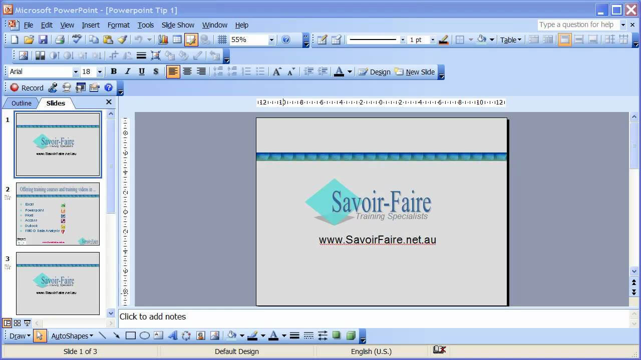 How To Save A Powerpoint Presentation As An Automatic Slideshow -  Powerpoint 2003 Intended For How To Save Powerpoint Template