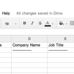 How To Scan Business Cards Into A Spreadsheet Intended For Google Docs Business Card Template