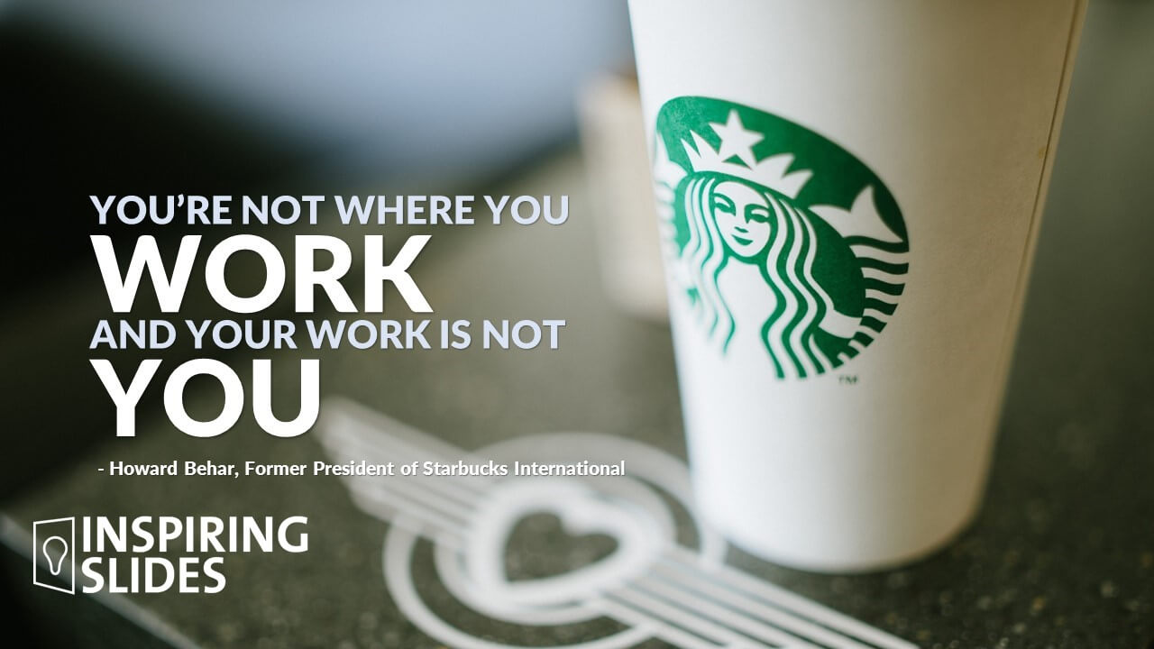 Howard Behar – Slide | Inspiringslides With Starbucks Powerpoint Template