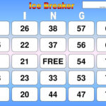 Ice Breaker Bingo Cards Instructions On Bottom Slides – Ppt For Ice Breaker Bingo Card Template