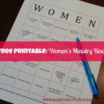 Icebreaker: Women's Ministry Bingo (Free Printable Intended For Ice Breaker Bingo Card Template