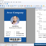 Id Card Maker Software Make Identity Card Create Id Badge Within Faculty Id Card Template