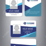 Id Card Template For Employee And Others With Personal Identification Card Template