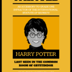 Illustrative Harry Potter Wanted Poster Template Throughout Harry Potter Certificate Template