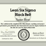 Ilssi Black Belt Cert Template 2019 In Green Belt Certificate Template