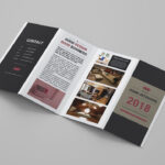 Indesign Tutorial: Creating A Quad Fold Brochure In Adobe Indesign And  Mockup In Adobe Photoshop Inside Quad Fold Brochure Template