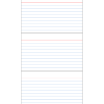 Index Card Template – 4 Free Templates In Pdf, Word, Excel Throughout Index Card Template For Word