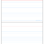 Index Card Template | E Commercewordpress Throughout 5 By 8 Index Card Template